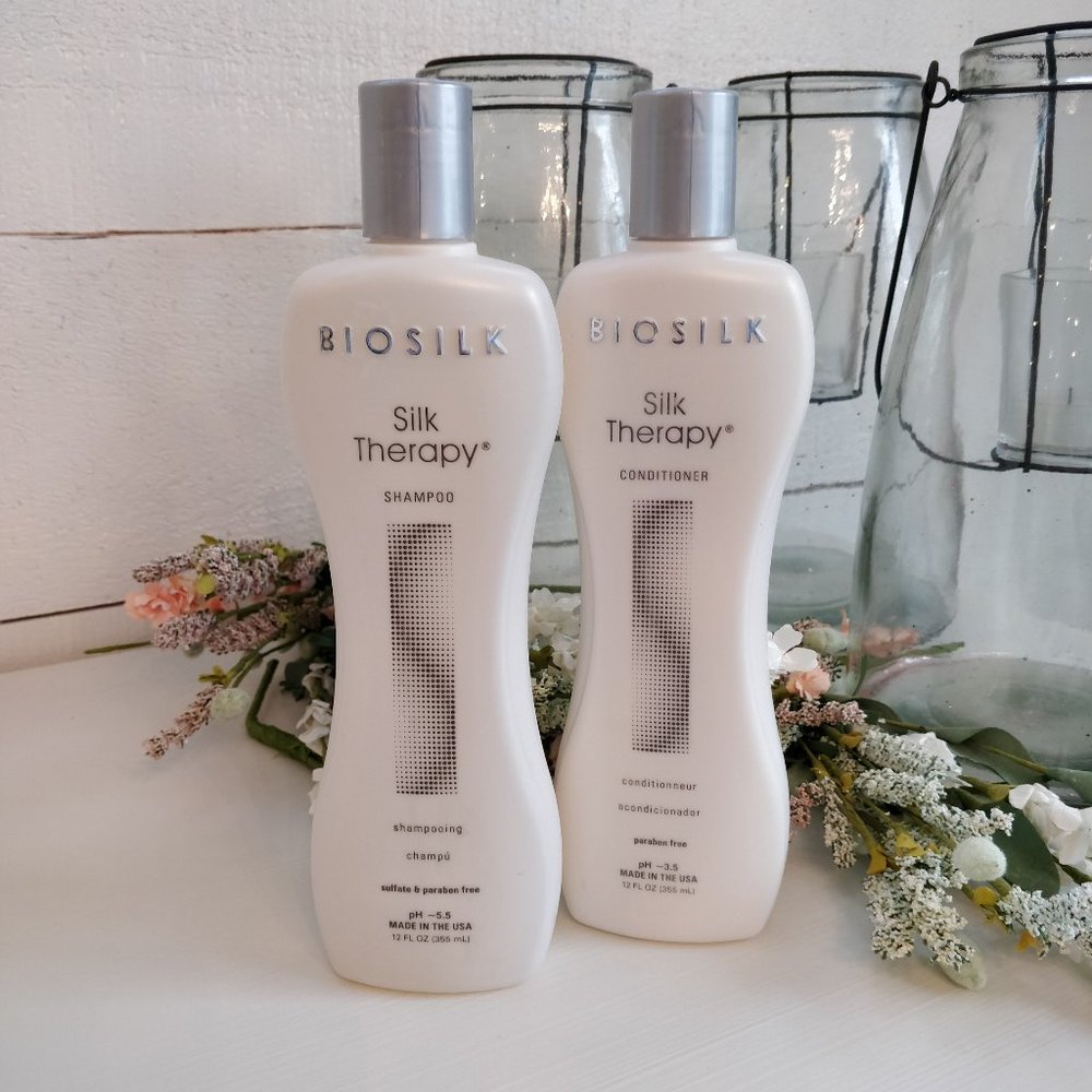 BioSilk Silk Therapy Shampoo & Conditioner Bundle
